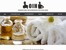 Tablet Screenshot of oih.se